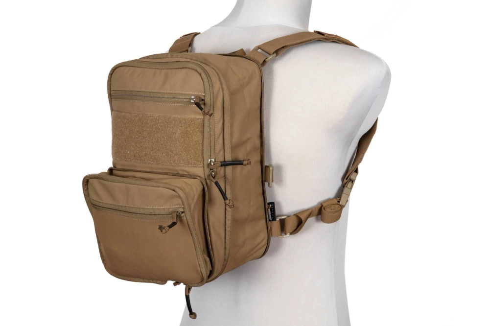 Mochila de hidratación táctica - Marrón coyote