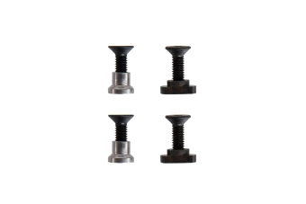 Aluminium hoekgreep TD Minivert voor KeyMod/M-LOK Grijs