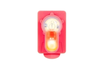 Marcador electrónico Lightbuck Card Button - rosa (luz naranja)