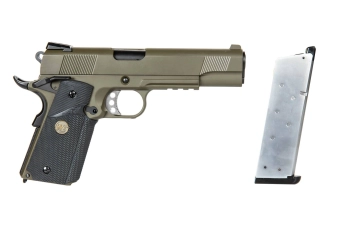 Airsoft pistole MEU (Rail Verze) - olivově zelená