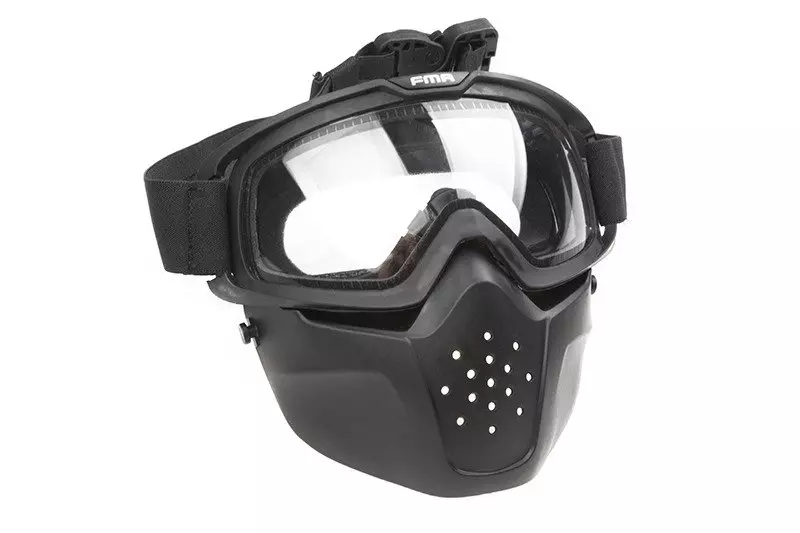 Separate Goggles / Mask - Black