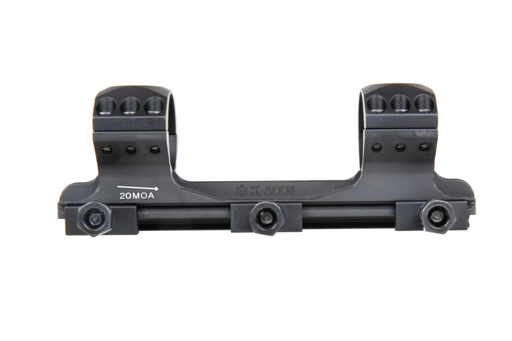 Jednoczęściowy wysoki montaż 30mm Vector Optics na szynę Picatinny X-ACCU 20 MOA