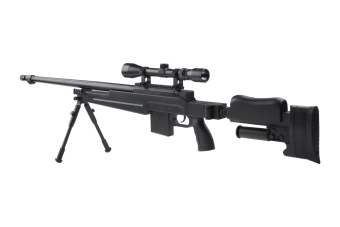 Airsoftová odstřelovací puška MB4414D - černá