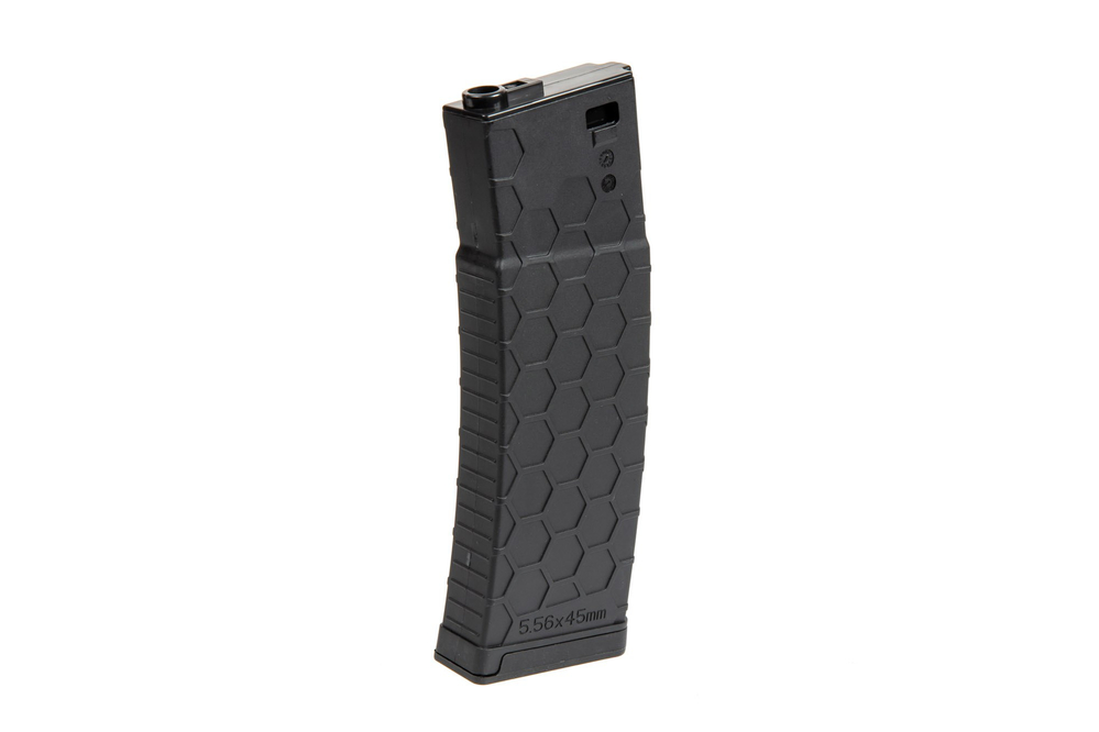 Long Mid-Cap 200 BB Magazine for M4/M16 Replicas - Black