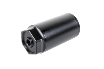 Aluminium geluiddemper "Fat Can" Silverback 14mm CCW kort