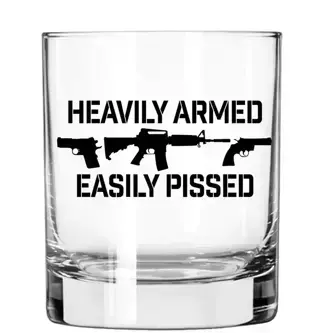 Szklanka do Whisky - HEAVILY ARMED