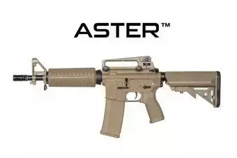 Réplica fusil RRA SA-E02 EDGE™ ASTER™ V2 Custom - Full-Tan