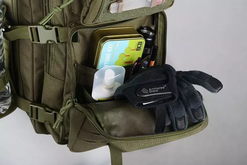 Plecak typu Assault Pack Laser-Cut USB - oliwkowy