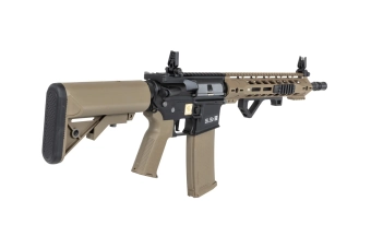 Specna Arms RRA SA-P14 PRIME™ Aster II ETU airsoft puškaa s bezkartáčovým motorem Half-Tan