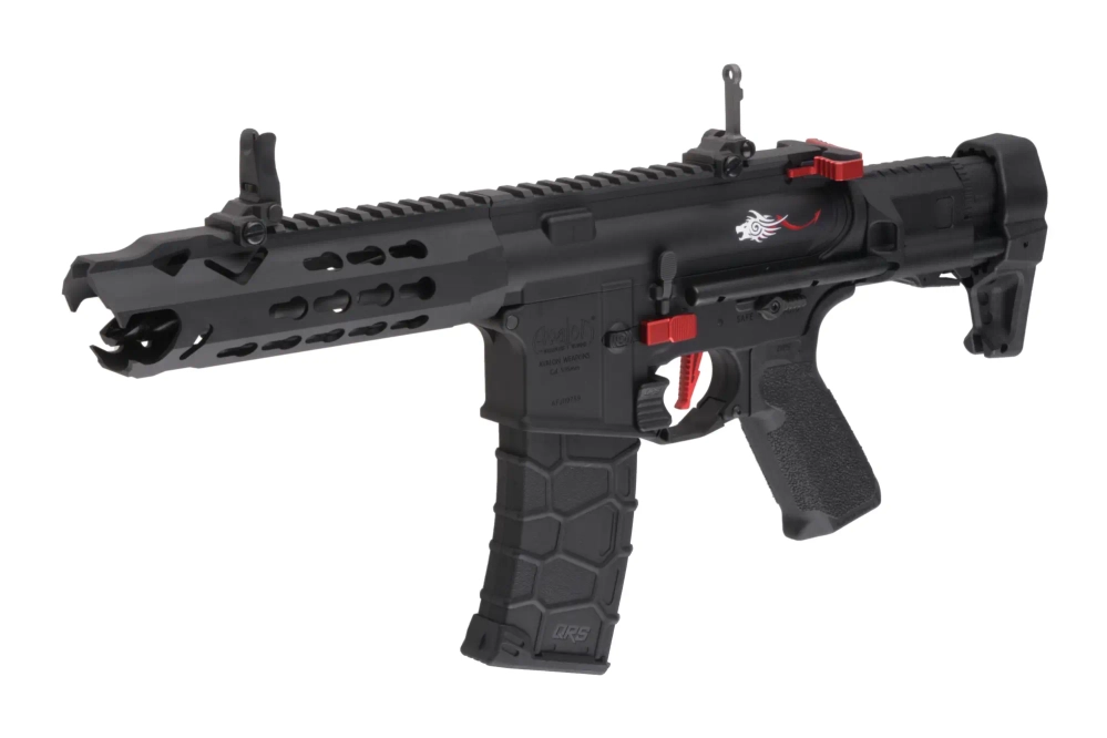 Avalon Leopard CQB Carbine Replica - Black/Red