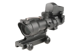 GreenFiber 4×32C + minispotting scope - zwart