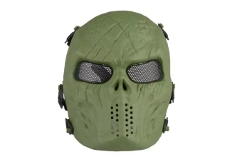 Maska Tactical Skull - oliwkowa