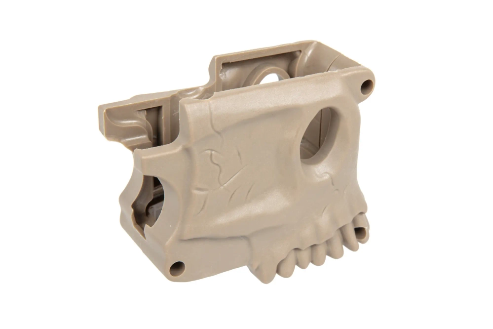 Magwell Grip Double Bell voor M4/M16 replica Tan