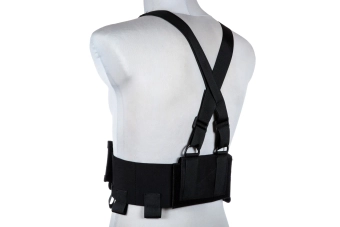 Low-Vis Chest Rig - Black