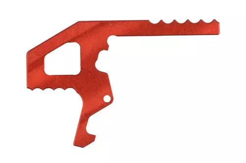 grip Palanca de bloqueo CNC ampliada para réplicas M4/M16 - rojo