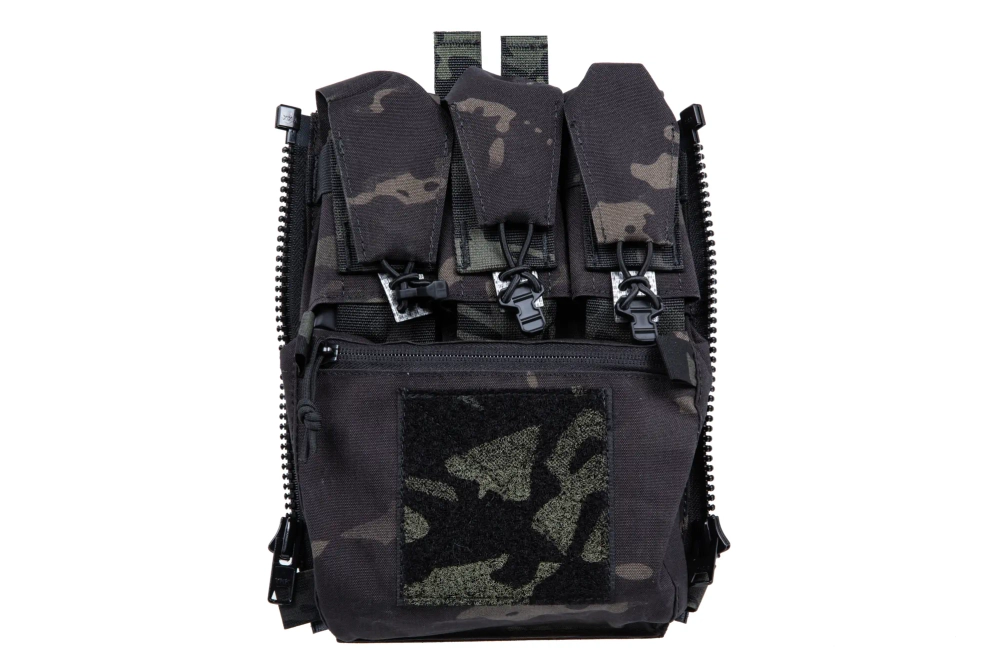 Panel de asalto V5 PC con fundas para pistola Wosport MC Black