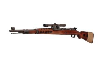 SW-022A Réplica de fusil Kar98 (Madera auténtica) con minara telescópica - Corpo Wars (Nameless)