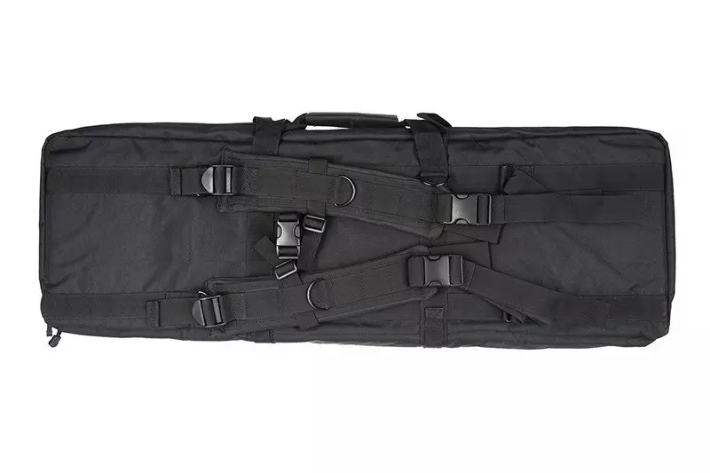 Doble funda arma 90cm - negro