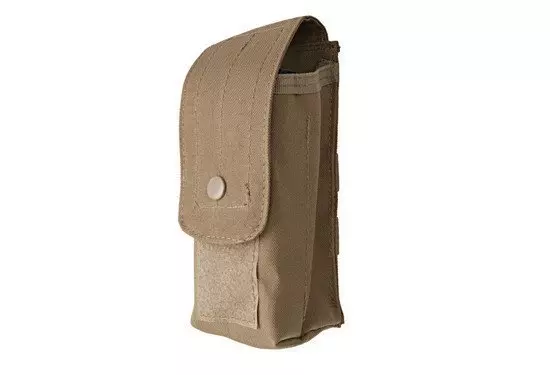 Single Pouch for 2 AK Magazines - Tan