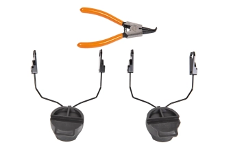 MSA Sordin hoofdtelefoonadapter voor ARC OPS-CORE rails - Grijs