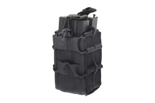 Double Universal Open II Magazine Pouch - Black