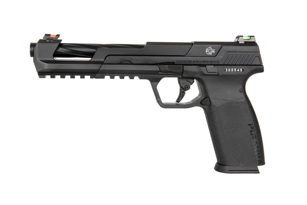 Pistola de airsoft Piraña SL - negro