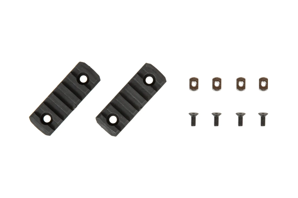 Kit de rail de fixation pour casque de type FAST - Noir