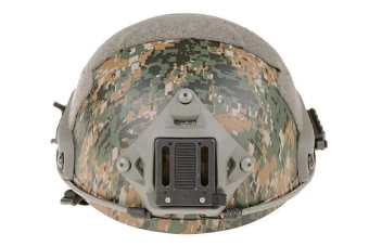 Réplica del casco Ballistic CFH - digital woodland (L/XL)