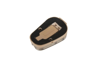 Helmet Electronic Light Marker - Red - Tan