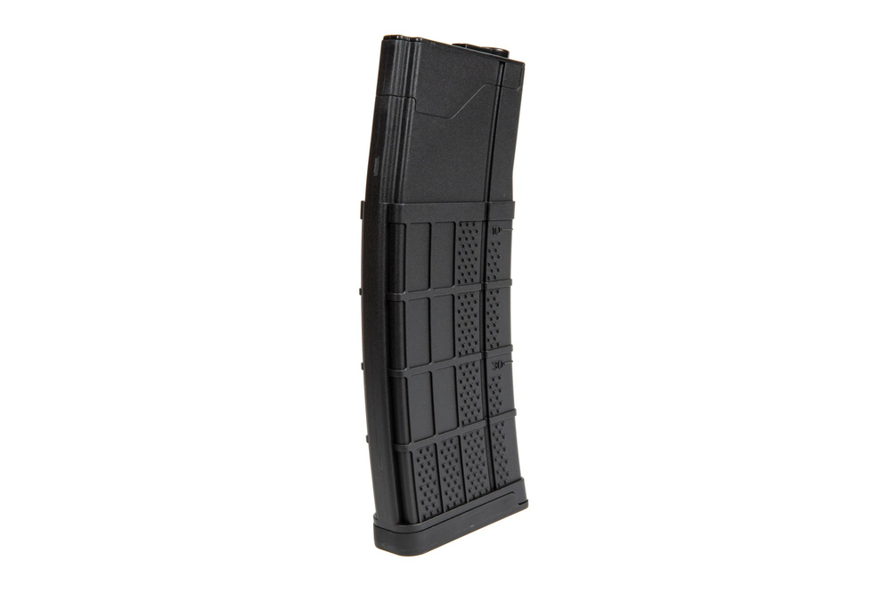 Largo cargador mid-cap 200 balines para réplicas M4/M16 - negro
