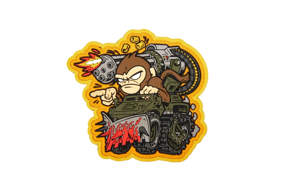 Naszywka 3D - WAR MACHINE MONKEY1 PVC MORALE PATCH FC