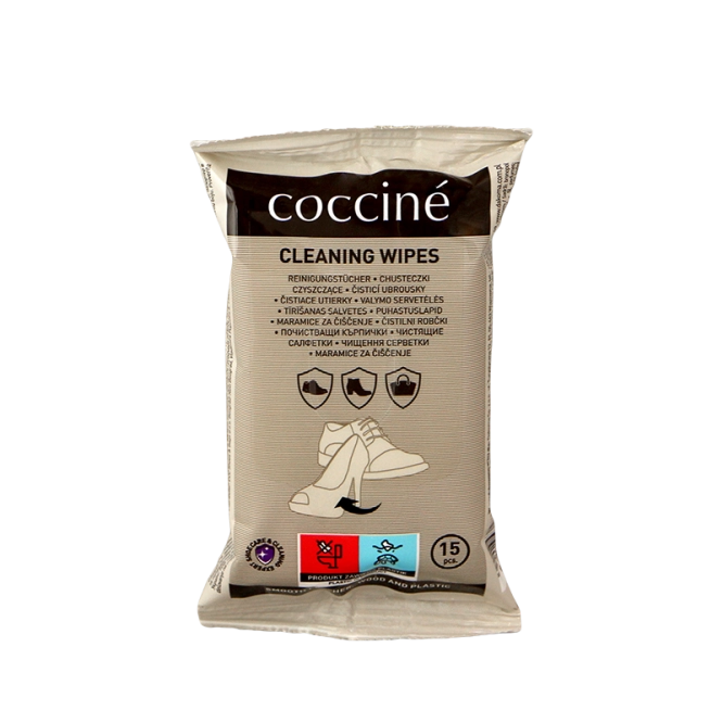 Chusteczki czyszczące do obuwia Coccine (15szt)