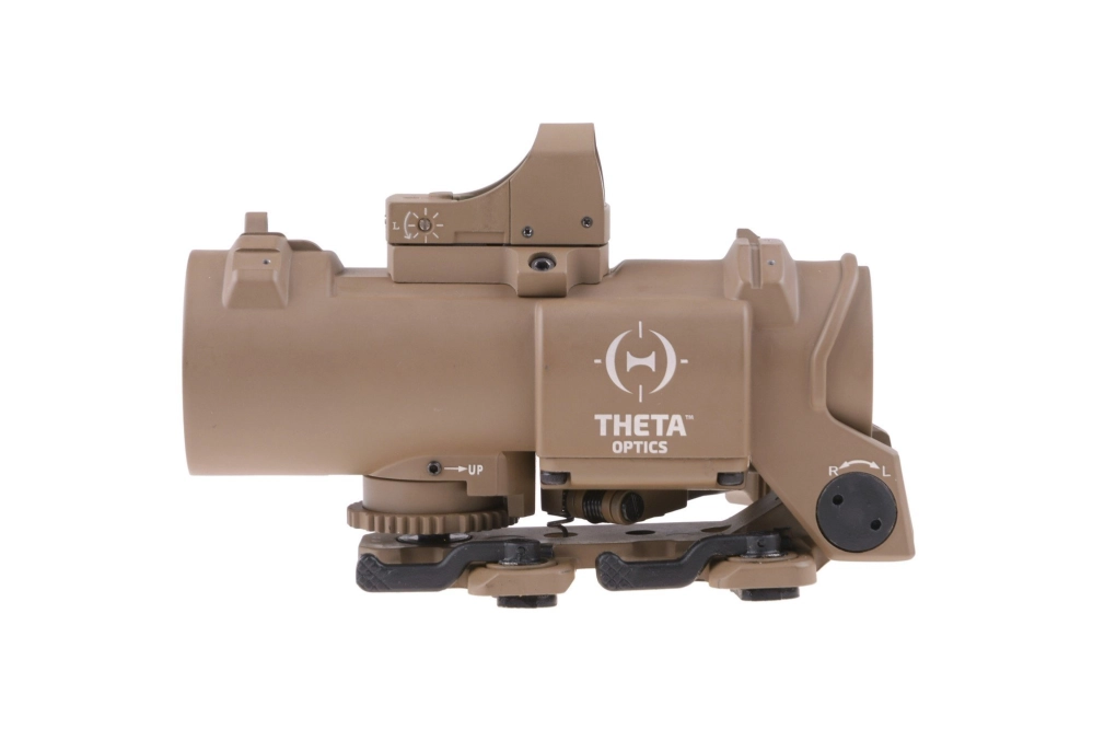 4x32E spotting scope met minicollimator - tan