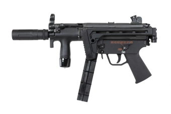 airsoft BOLT Airsoft SWAT K (B.R.S.S) subfusil con supresor de sonido ficticio
