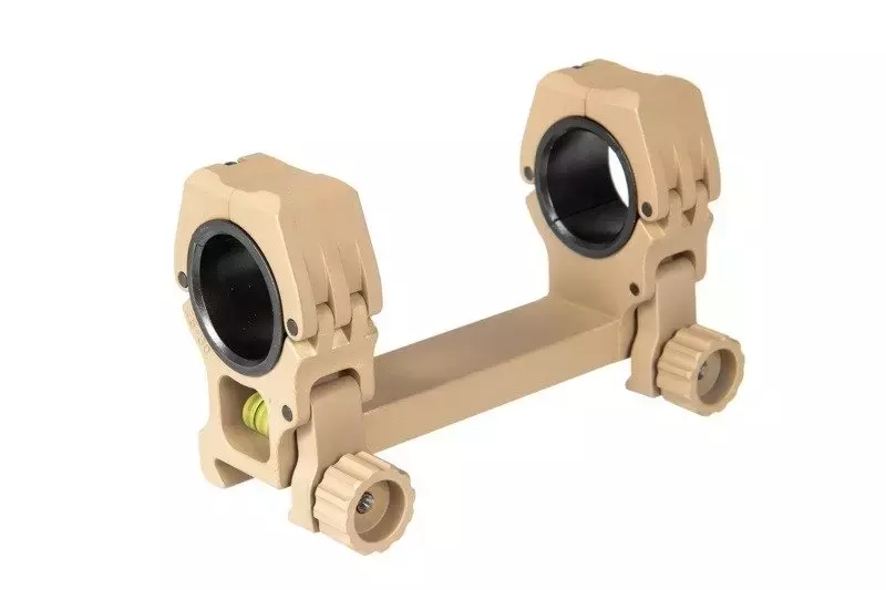 25.4-30mm M10 QD-L 1 Scope Mount with Level - Dark Earth