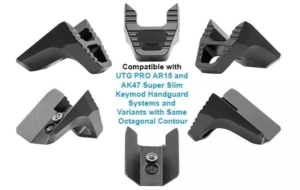 Hand Stop/Barricade Rest Grip - Black