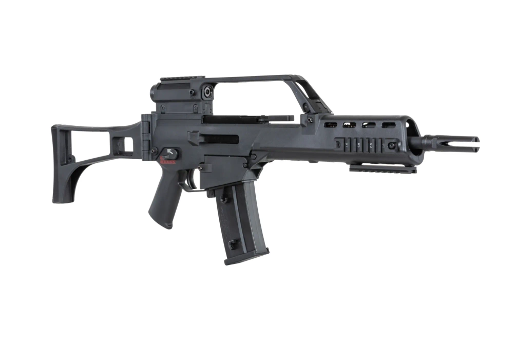 SRC DUAL POWER SR36K COB-304 Carabina airsoft con visor Negro