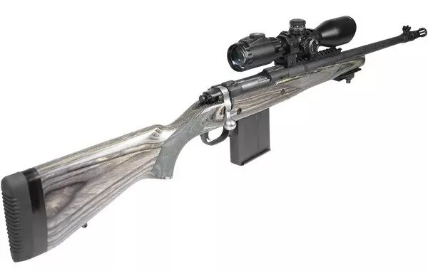 Scout 2-7X44 30mm dlouhý oční reliéf , AO, 36 barev, Mil-dot