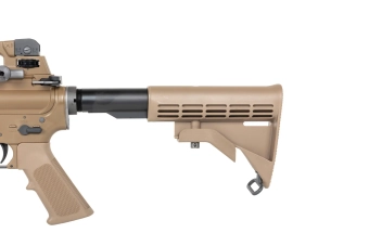 WE M4 RIS R-M001 GBBR Gen. 3 Tan ASG Karabijn