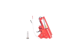 Cadre de gearbox en aluminium V2 CNC QD avec microstick (câblage avant) (OUTLET)