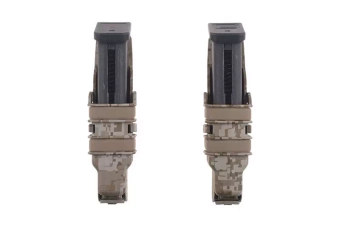 A Set of 2 FAST Pistol Magazine Pouches - Digital Desert