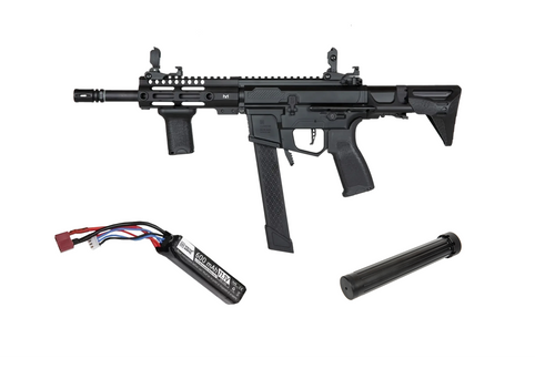# Advanced Pack met SA-X01 EDGE 2.0 GATE ASTER machinepistool replica - Zwart
