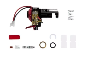 Rotacyjna komora hop-up CNC LED do replik M4/M16 - czarna