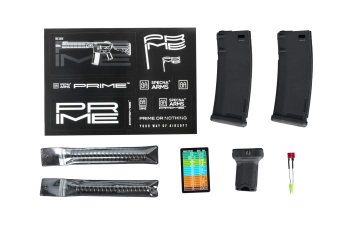 Specna Arms RRA SA-P05 PRIME™ HAL™ ETU Culata para operaciones ligeras fusil airsoft red dotsión High Torque Negro
