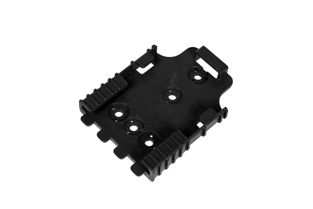 Placa de liberación rápida para fundas y estuches - negro