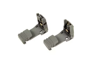 MFT Set of Flip-Up Iron Sights - foliage green