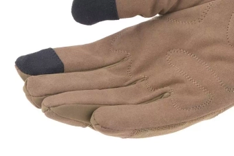 Guantes tácticos Tiro con garra blindada para clima frío - bronceado