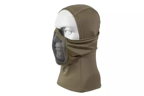 Termoaktivní kukla s maskou - olivově zelená