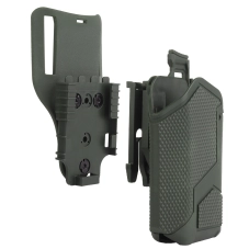 Funda universal Wosport para pistolas con linterna X300A GB-81 en color oliva