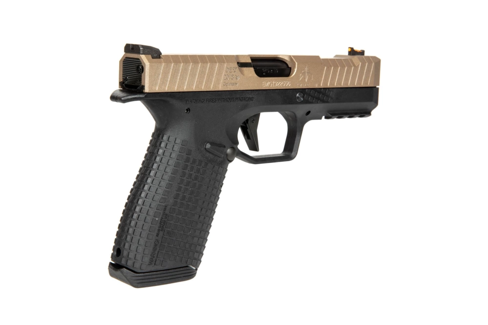 Pistola de airsoft Archon Tipo B FDE (Aluminio / Green gas)